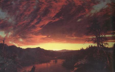 Frederick Edwin Church Twilight in the Wilderness (nn03)